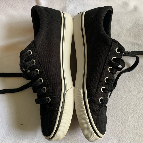 Keds Women’s size 7 1/2 Jump Kick twill black lace up sneakers w/Dream Foam - Picture 4 of 7